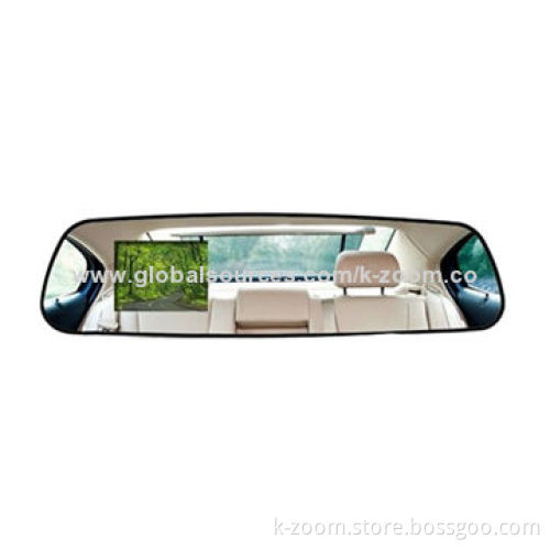 Rearview Mirror DVR with IR Night Vision, 2.4 Inches, 4:3